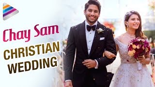 Naga Chaitanya & Samantha Christian Wedding | #ChaySamWedding Pics | #ChaySam | Telugu Filmnagar