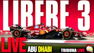 🔴PROVE LIBERE 3 F1 ABU DHABI🏁NON MOLLIAMO!