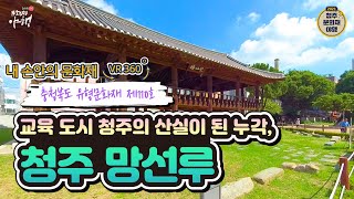 VR로 확인하는 청주문화재야행! #망선루