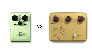 Way Huge Green Rhino Mk IV vs Klon Centaur