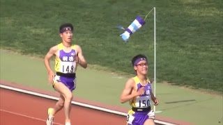 群馬県高校総体2017 東部地区予選会 男子5000m