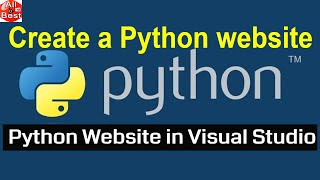 Visual Studio Python Tutorial || Create a Python website using Visual Studio