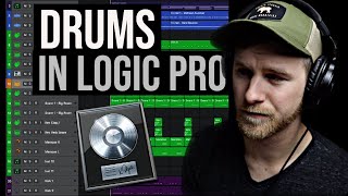 Making a Drum Beat with ONLY Logic Pro X Sounds