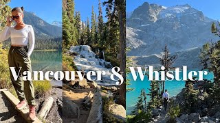 Vancouver Travel Vlog Pt.2 || Joffre Lakes, Whistler,  Sea Plane Tour, Wreck Beach