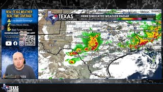 Texas Storm Update: Flash Flooding, Hail and Damaging Winds Tonight