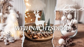 8 Ideen für Weihnachtsdeko mit Lichterketten | Weihnachtsdeko selber machen | DIY christmas decor