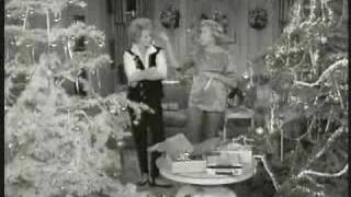 Lucy and Viv at Christmas (Lucille Ball, Vivian Vance)