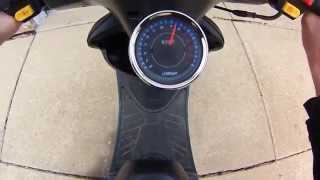 80cc gy6, 13000 RPM Scooter Analog Tachometer