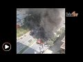 Video bas Rapid KL terbakar di Wangsa Maju