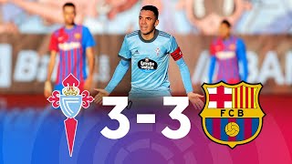 Celta Vigo vs Barcelona [3-3], La Liga 2021/22 - MATCH REVIEW