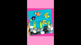 Make Fish Aquarium from Pistachio Shells | #Shorts