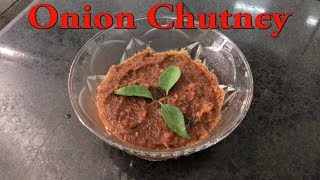 Onion Chutney for dosa and idli || ഉള്ളി ചട്ണി || Nishi’s Kitchen || Recipe - 107