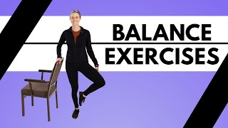 Simple Exercises to Improve Your Balance- Workout with Jordan