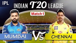 IPL T20 Highlights 2020 Match Mumbai Indian Vs Chennai Super King