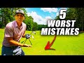 THE 5 BIGGEST MISTAKES GOLFERS MAKE FROM THE FAIRWAY