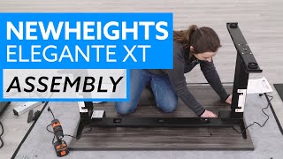 NewHeights Elegante XT Standing Desk Assembly