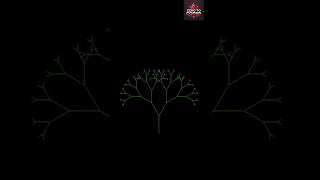 Creative Python Project 4🌲👻|Tree Animation with Python|Learn Turtle Graphics#coding#python#beginner
