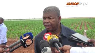 Presidente João Lourenço quer aumento da produção agrícola