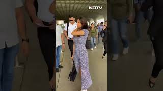 Suhana Khan Amps Up Her Airport Fashion