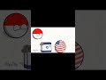 indo sengaja lempar batu ke isrontol #countryballs #youtubeshorts #shortvideo #flipaclip #fypシ