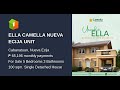 ELLA CAMELLA NUEVA ECIJA UNIT