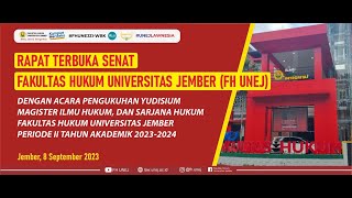 Yudisium Periode II Tahun Akademik 2023-2024 | FH UNEJ