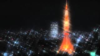 無料　動画素材　夜景　東京タワー　その3