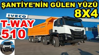 2023 MODEL IVECO T-WAY 510 8X4 DAMPERLİ KAMYON İNCELEME TANITIM