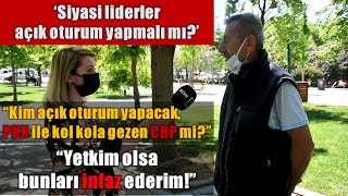 Halkımıza sorduk, 'Siyasi liderler arasında açık oturum yapılmalı mı?'