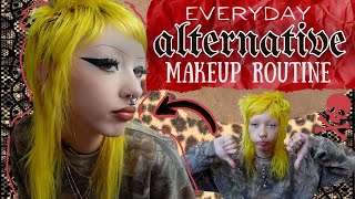 EVERYDAY ALTERNATIVE MAKEUP ROUTINE/TUTORIAL