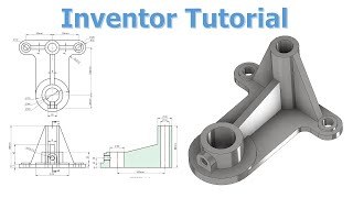 Inventor Tutorial #252 | 3D Model Basic Beginners