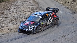 93ème rallye Monte carlo 2025 days 3 (ES10 et 13), shows and limite