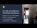 For Sale One Bedroom @ Berkeley Residences Katipunan