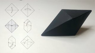 Paper Tetragonal Crystal ● Origami diagram