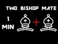 Learn two Bishop mate in under 1 min!!