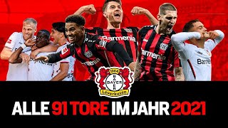 Leverkusen feat. Schick, Wirtz, Diaby & Co. | Alle 91 Tore des Jahres 2021 von Bayer 04 Leverkusen