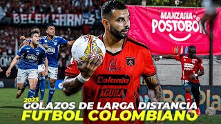 LOS MEJORES DE LARGA DISTANCIA EN EL FUTBOL COLOMBIANO 2023