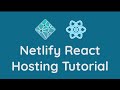 [Tutorial] - How to Host React.JS Application on Netlify
