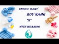 Top 30 Latest and Unique || Hindu Baby Boy Names || Starting with 