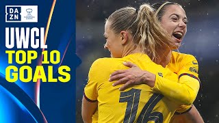 DAZN's Top 10 Goals From The 2023-24 UEFA Women's Champions League Semi-finals