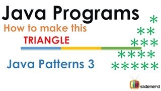 58 Java Patterns Triangle 2 Code |