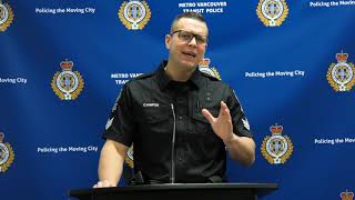 February 10, 2020: Metro Vancouver Transit Police Weekend Highlights