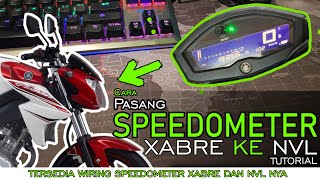 Cara Pasang Speedometer Xabre Ke NVL (New Vixion Lightning) tinggal COLOK - #Tutorial