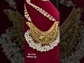 natural fresh water pearl lakshmi pendant neckpiece with 22 carat gold finish