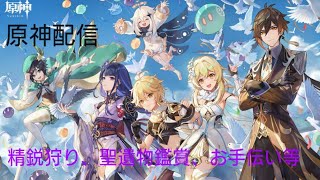 【原神】1日目 精鋭狩り配信 参加○ 聖遺物鑑賞○【PS5版】