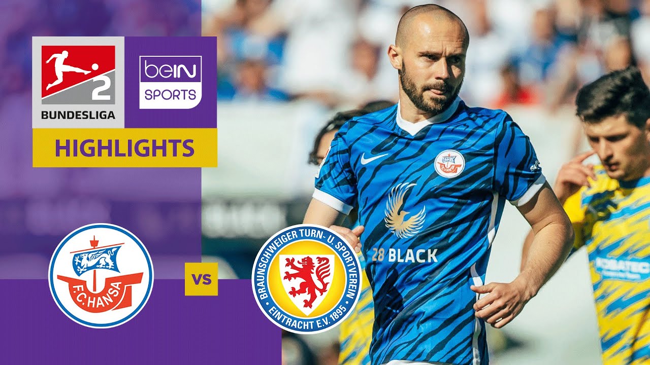 Hansa Rostock V Eintracht Braunschweig | 2. Bundesliga 22/23 | Match ...