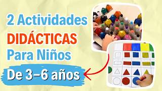 Actividades Sensoriales FÁCILES DE HACER Para Niños 3 a 6 años