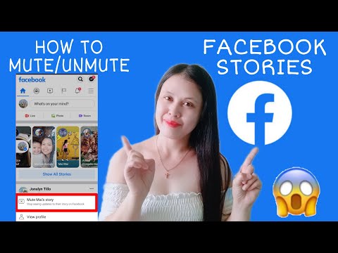 How to mute/unmute someone on Facebook Story without deleting them / Facebook Tutorial
