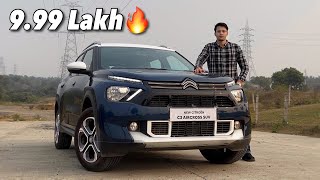 Base ke Price me TOP MODEL🔥 2024 Citroen C3 Aircross Drive Review