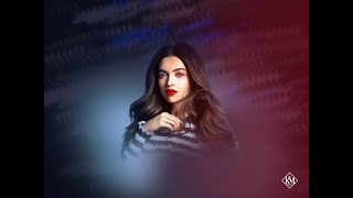 Digital Painting Deepika Padukone | Photoshop Tutorial - KM editx